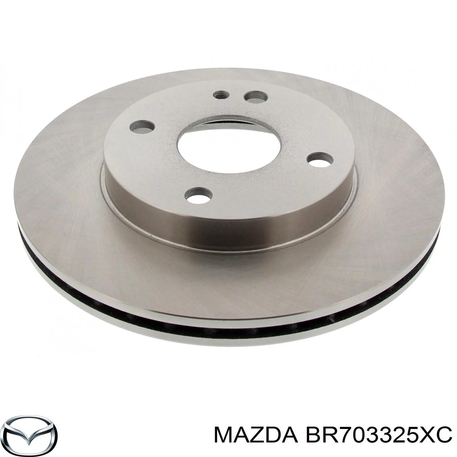 Тормоз дисковый передний Mazda BR703325XC цена, от 24.07 USD