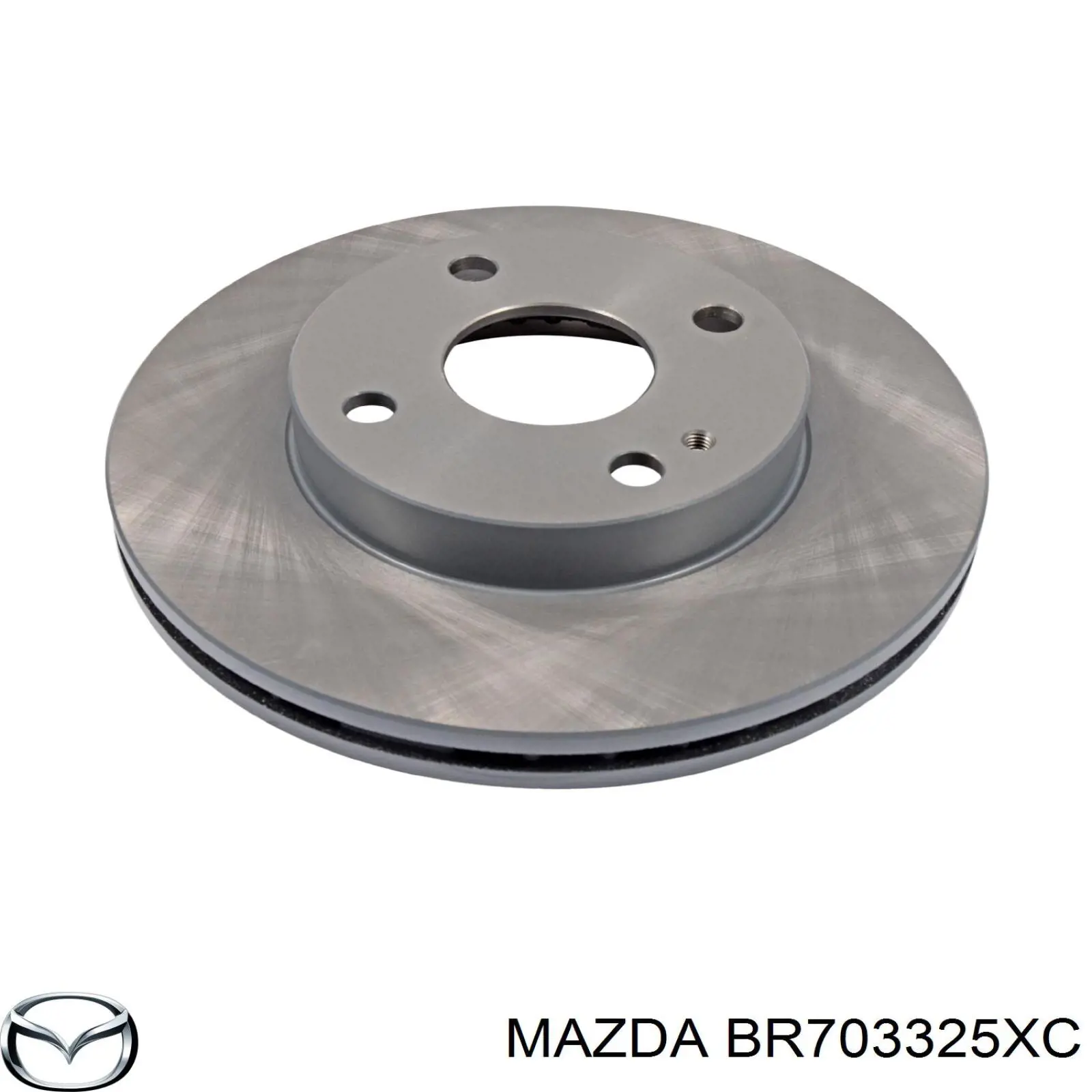 Передние тормозные диски BR703325XC Mazda