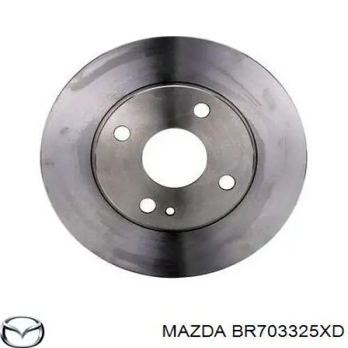 Тормоз дисковый передний Mazda BR703325XD цена, от 24.62 USD