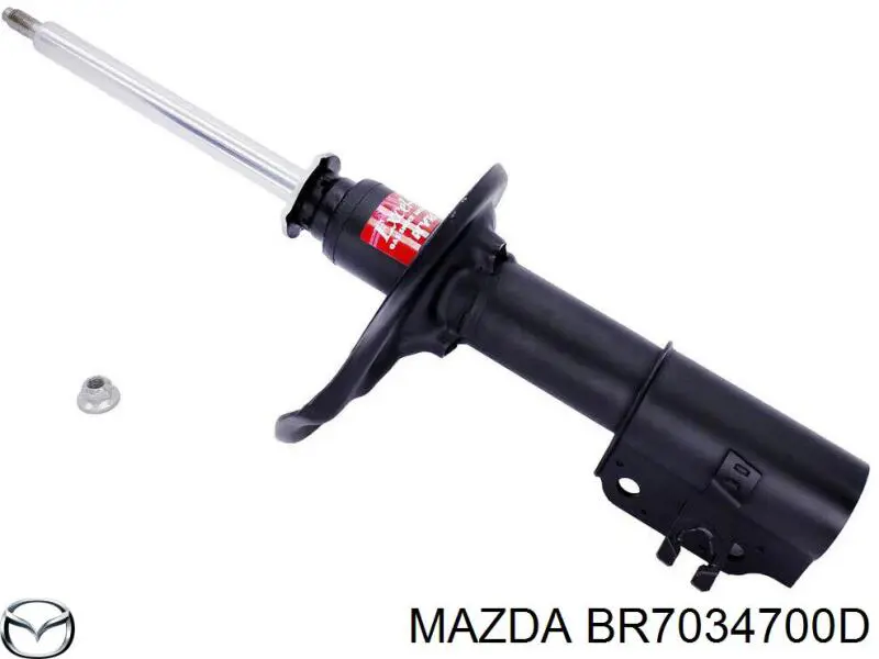 Стойка амортизатора передняя Mazda B45934700D цена, от 35.31 USD