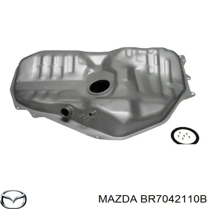 Бак топливный на Mazda 323 C IV 