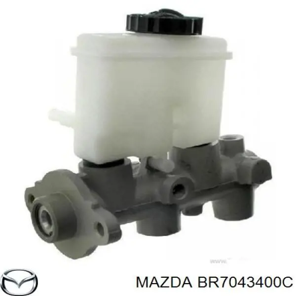 Главный тормозной цилиндр BR7043400C Mazda