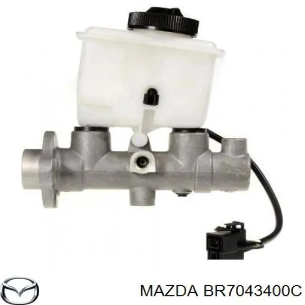 BR7043400C Mazda Цилиндр тормозной, главный