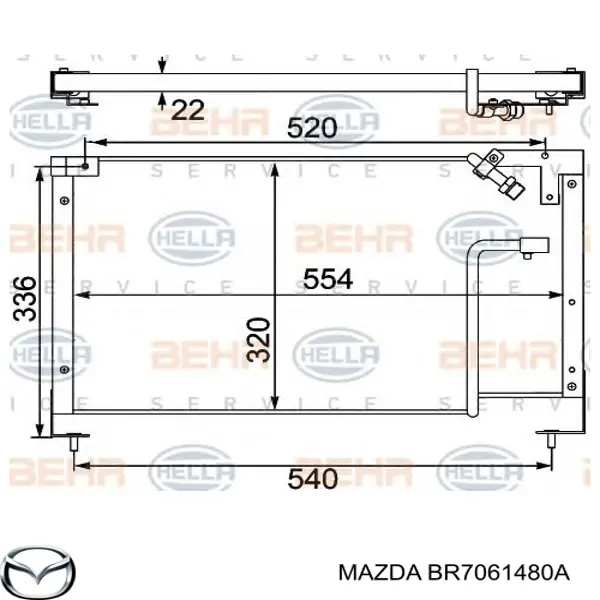 BR7061480A Mazda 