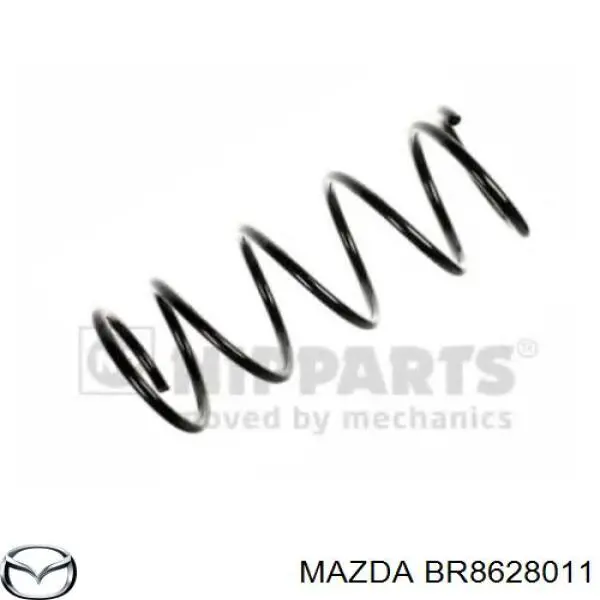 Пружина амортизатора Mazda BR8628011 цена, от 203.58 USD