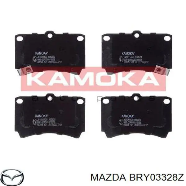 Тормозные колодки Mazda BRY03328Z