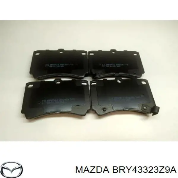 Передние тормозные колодки BRY43323Z9A Mazda
