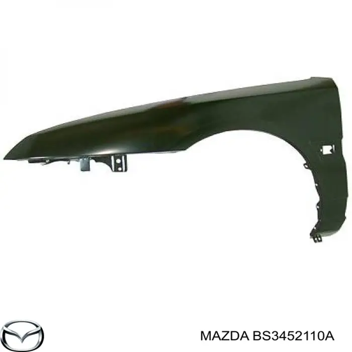 Guardabarros delantero derecho BS3452110A Mazda