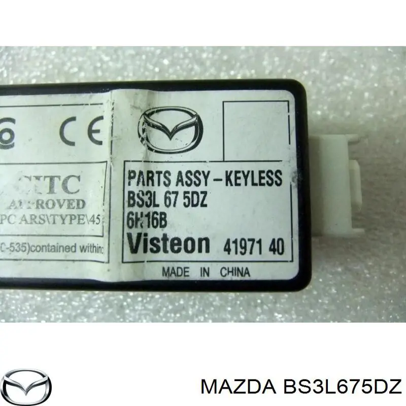  Mazda BS3L675DZ цена, от 11.29 USD