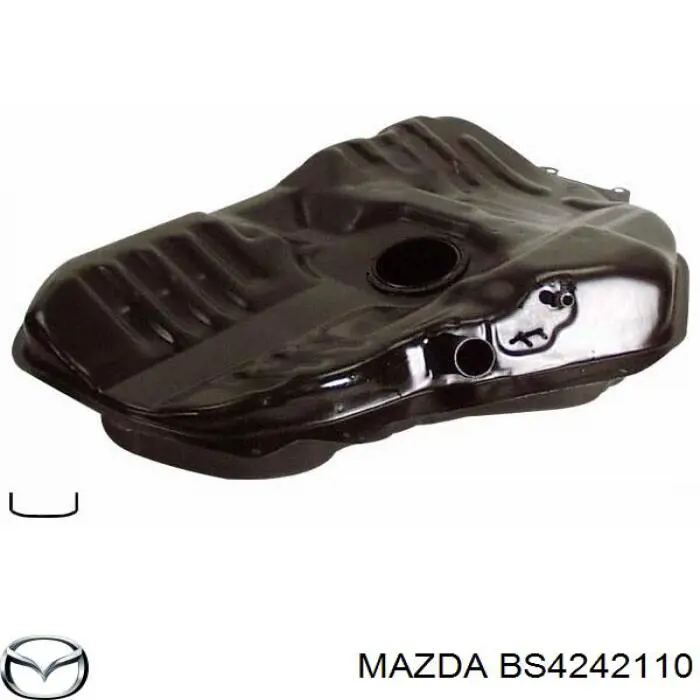 Бак топливный на Mazda 323 F IV BG