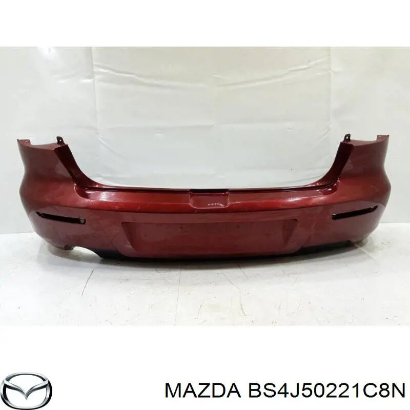 BS4J50221C8N Mazda бампер задний