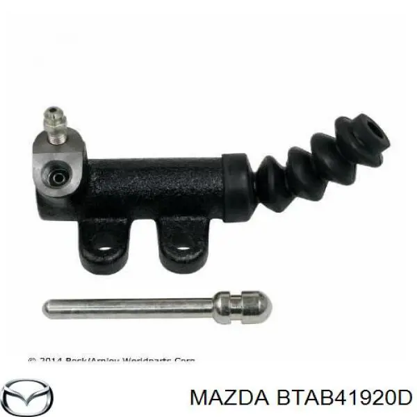 BTAB41920D Mazda цилиндр сцепления рабочий