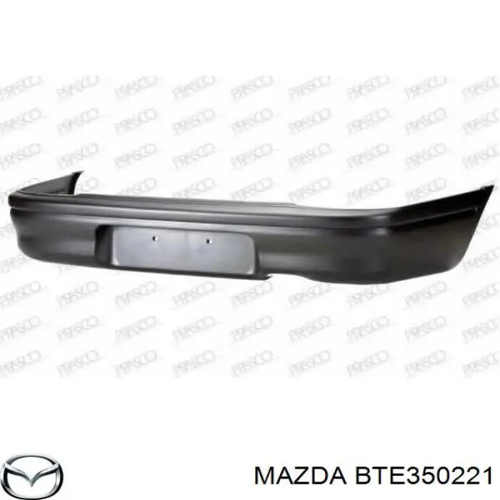 Бампер задний Mazda 323 S IV (Мазда 323)
