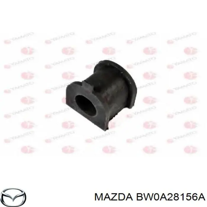 BW0A28156A Mazda втулка стабилизатора заднего