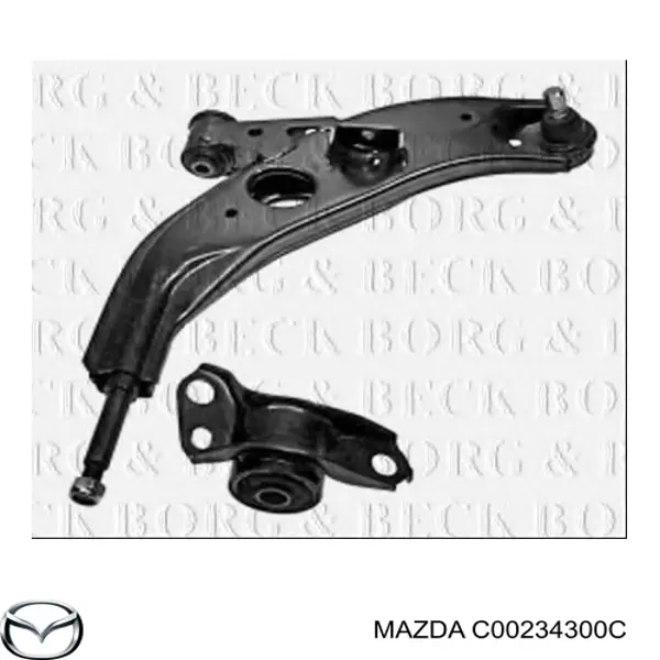 Рычаг передней подвески нижний правый C00234300C Mazda