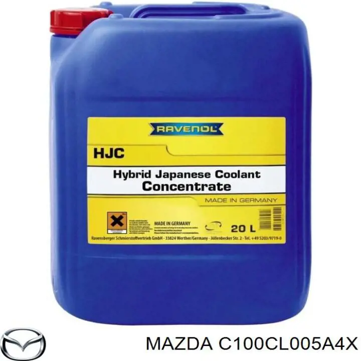Купить C100CL005A4X Mazda Антифриз универсальный