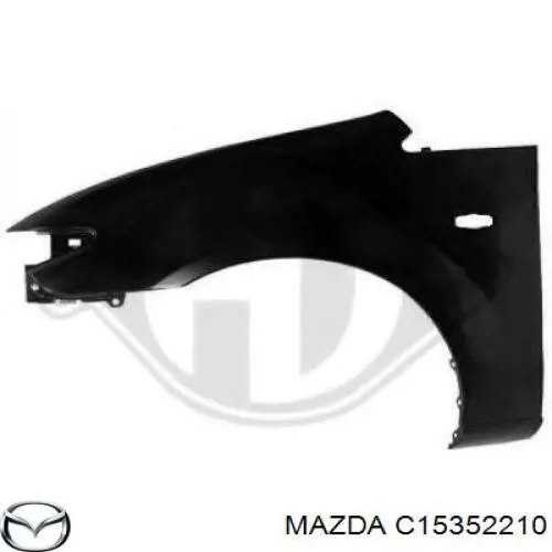 C15352210 Mazda Переднее левое крыло
