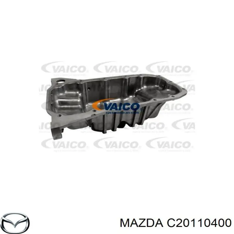 Поддон масляный картера двигателя Mazda C20110400