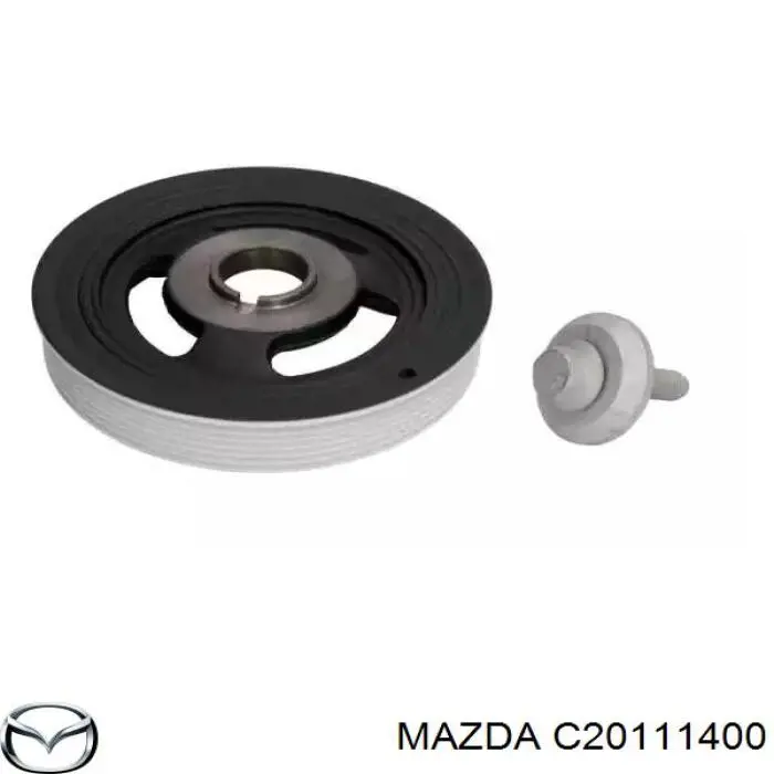 Шкив коленвала (демпфер) Mazda C20111400 цена, от 32.28 USD