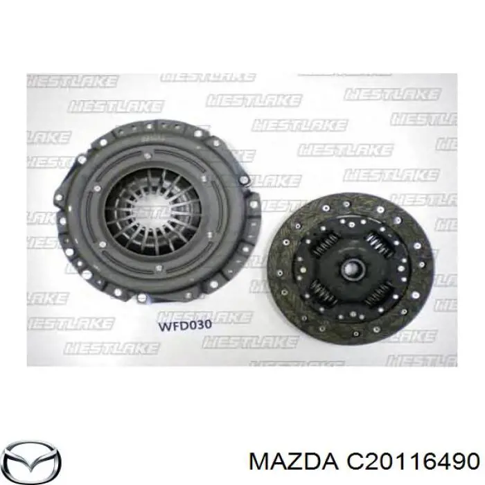 Kit de embrague (3 partes) C20116490 Mazda