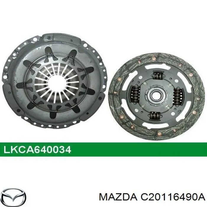 Сцепление C20116490A Mazda