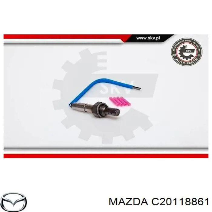 Лямбда зонд, датчик кислорода до катализатора Mazda C20118861