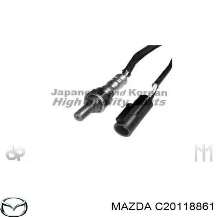 Sonda lambda, sensor de oxigênio até o catalisador para Mazda 2 (DY)