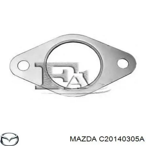 Прокладка глушителя C20140305A Mazda