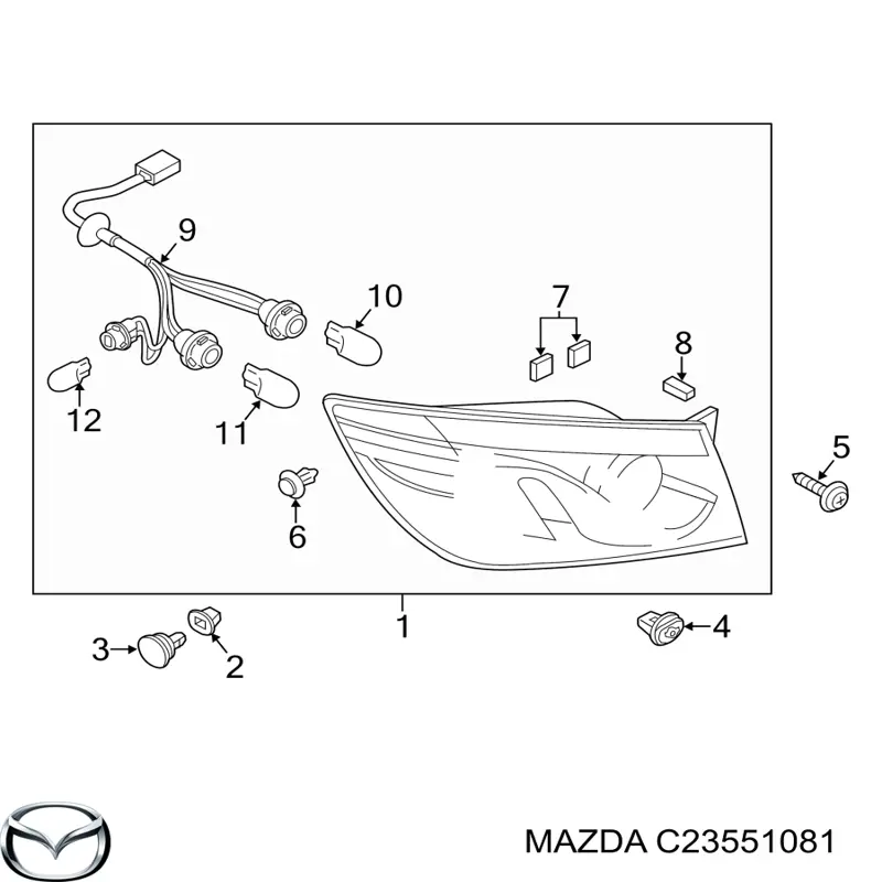  Mazda C23551081 цена, от 5.90 USD