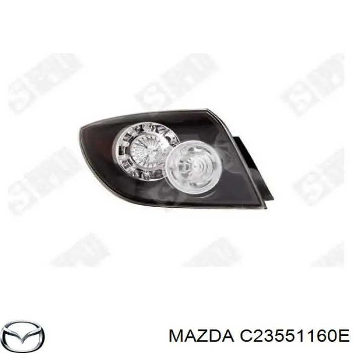 Задняя левая фара Polcar 455088E цена, от 69.68 USD