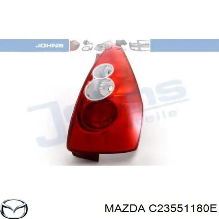 C23551180E Mazda фонарь задний левый