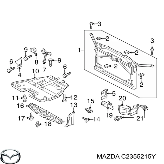  Mazda C2355215Y цена, от 15.20 USD