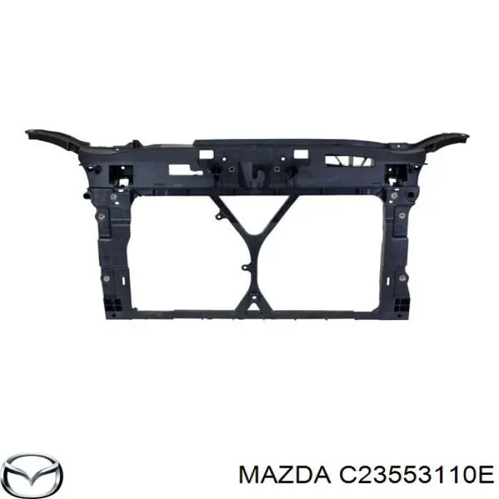 C23553110E Mazda суппорт радиатора в сборе (монтажная панель крепления фар)