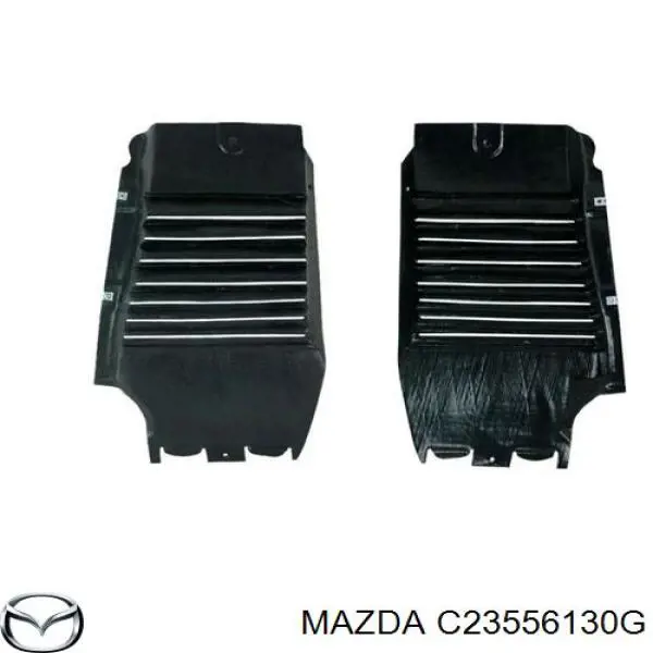 Подкрыльник переднего крыла, правый на Mazda 5 I CR