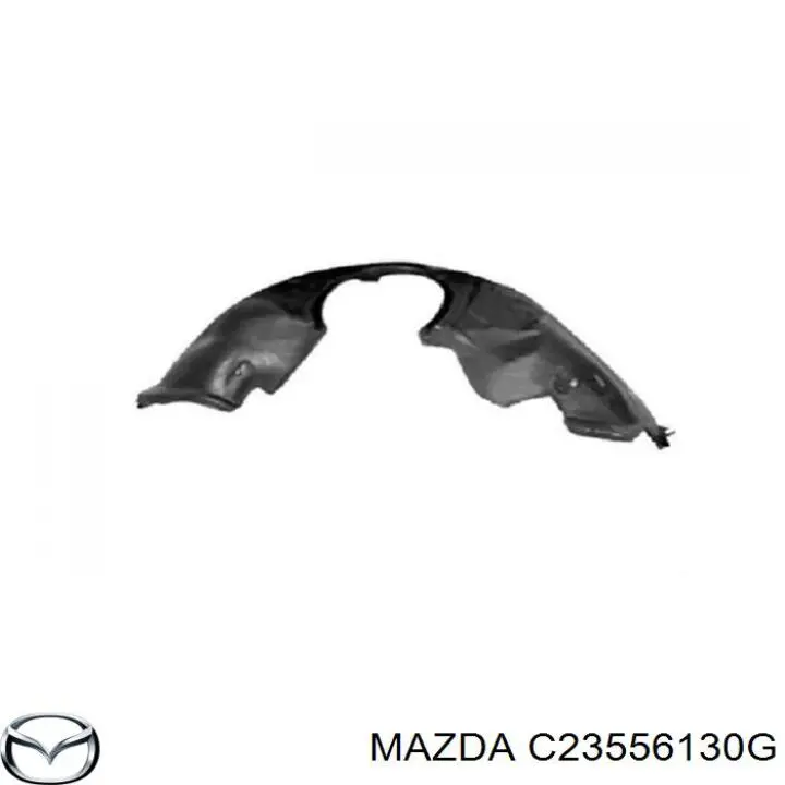 C23556130G Mazda guarda-barras direito do pára-lama dianteiro
