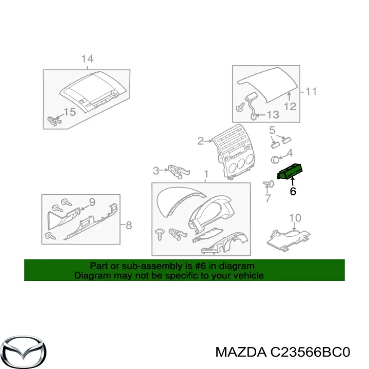 C23566BC0 Mazda 