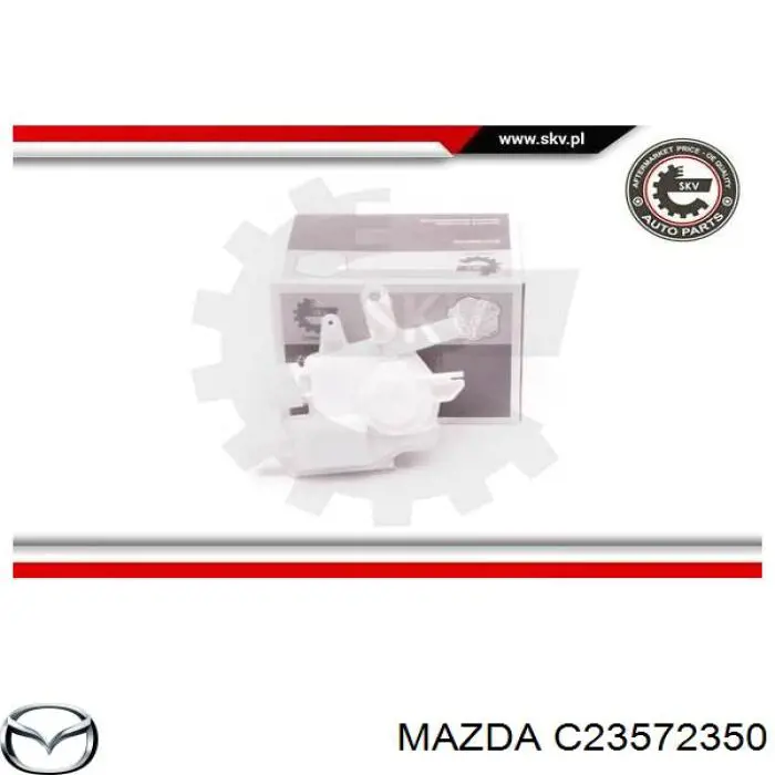 Купить C23572350 Mazda Замок передней правой двери