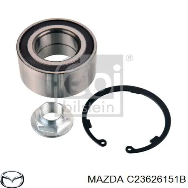 Комплект подшипника ступицы колеса Mazda C23626151B цена, от 38.15 USD