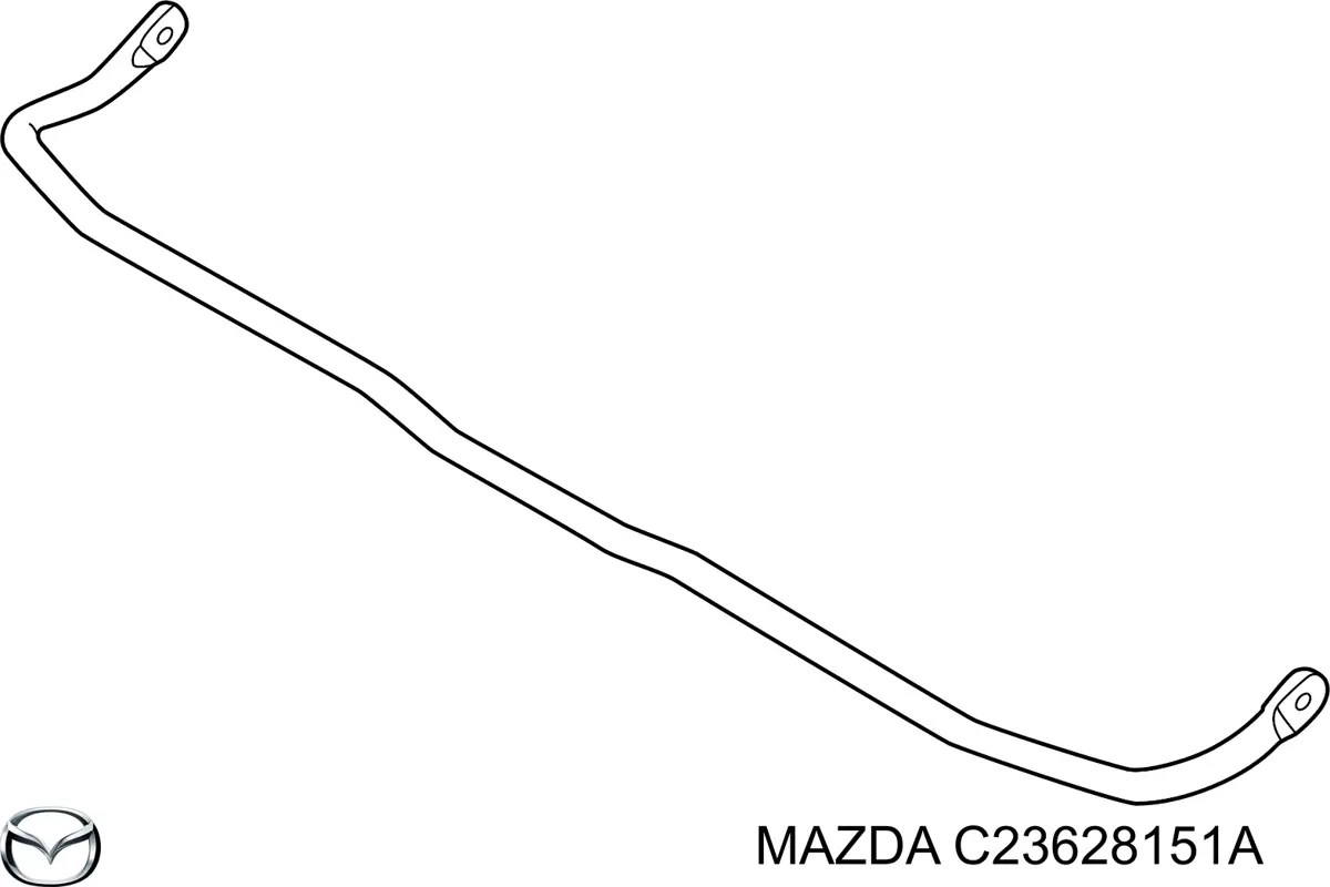 Estabilizador traseiro para Mazda 5 (CR)