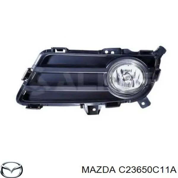 C23650C11A Mazda фара противотуманная правая