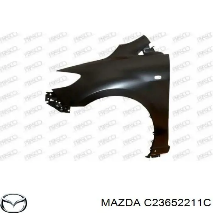Крыло переднее левое Mazda C23652211C цена, от 328.07 USD