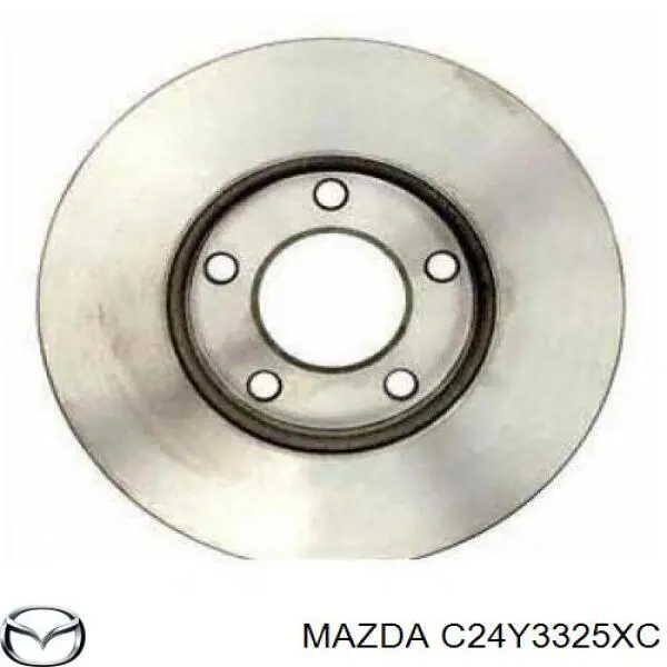 C24Y3325XC Mazda диск тормозной передний