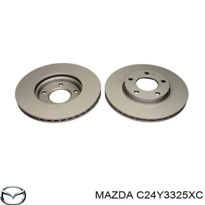 Передний тормозной диск Mazda C24Y3325XC