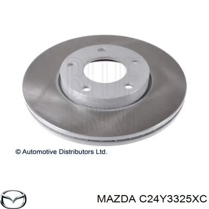 Тормоз дисковый передний Mazda C24Y3325XC цена, от 42.02 USD