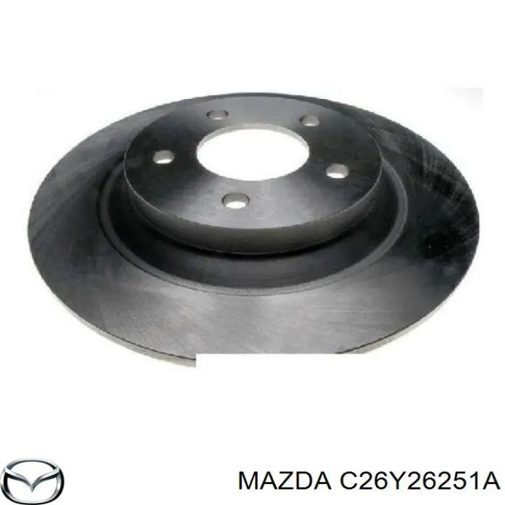 Тормозные диски C26Y26251A Mazda