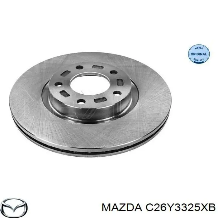 C26Y3325XB Mazda диск тормозной передний