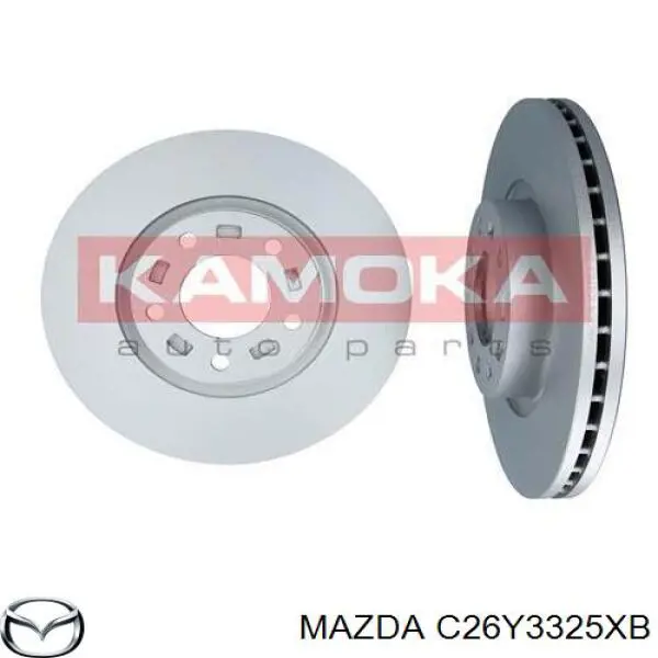 Тормоз дисковый передний Mazda C26Y3325XB цена, от 35.47 USD