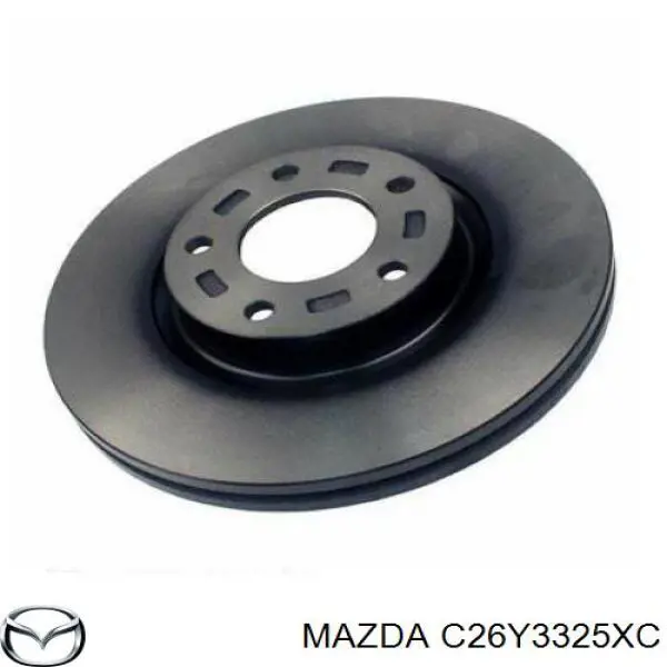 Disco de freno delantero C26Y3325XC Mazda