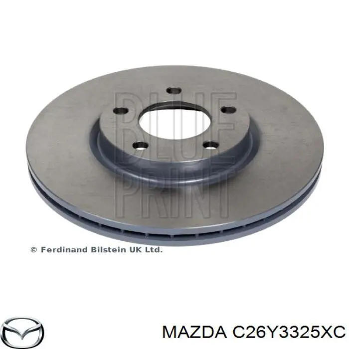 Тормоз дисковый передний Mazda C26Y3325XC цена, от 38.01 USD