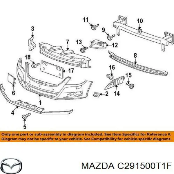 C291500T1F Mazda 